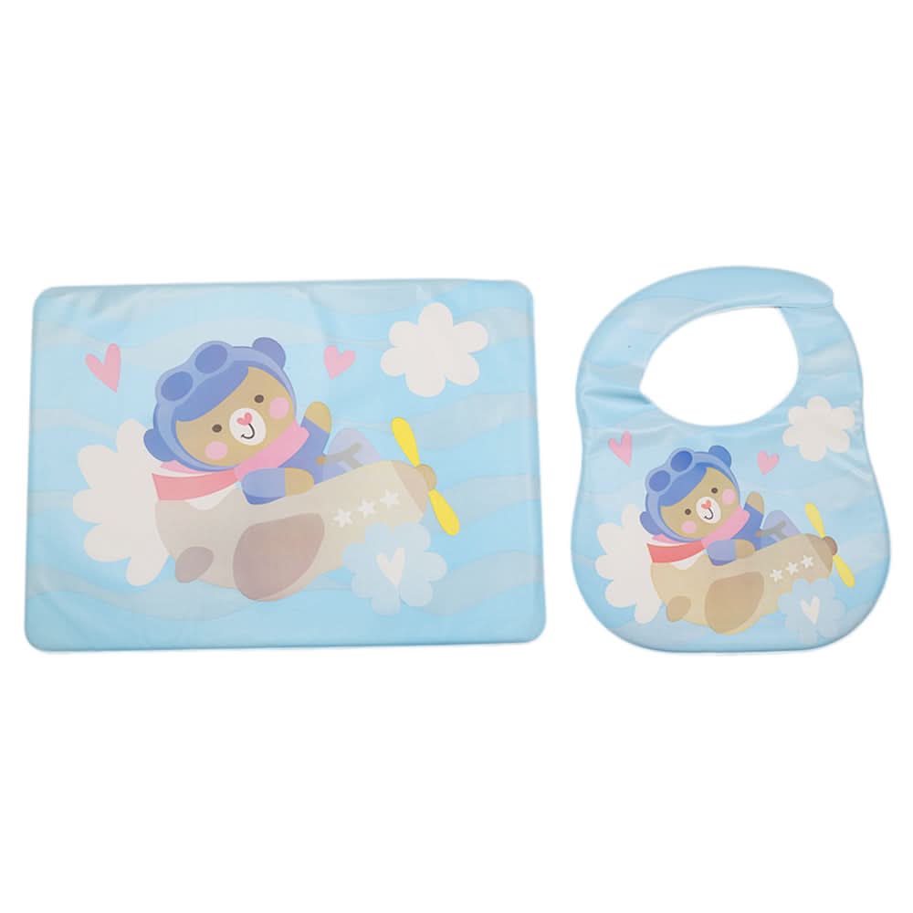 Plastic Bib Sheet - Light Blue, Kids, Bibs, Chase Value, Chase Value