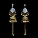 Women's Jhumki - White, Women, Earrings & Tops, Chase Value, Chase Value