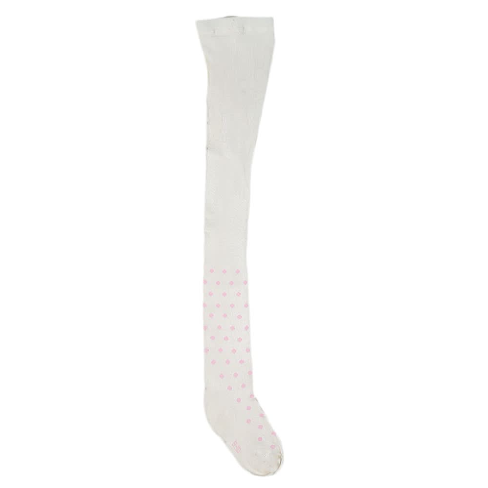 Girls Printed Legging - Cream, Kids, Tights Leggings And Pajama, Chase Value, Chase Value