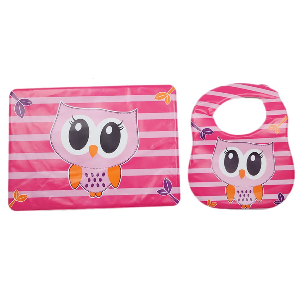 Plastic Bib Sheet - Baby Pink, Kids, Bibs, Chase Value, Chase Value