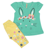 Girls Lycra Suit - Green, Kids, Girls Sets And Suits, Chase Value, Chase Value