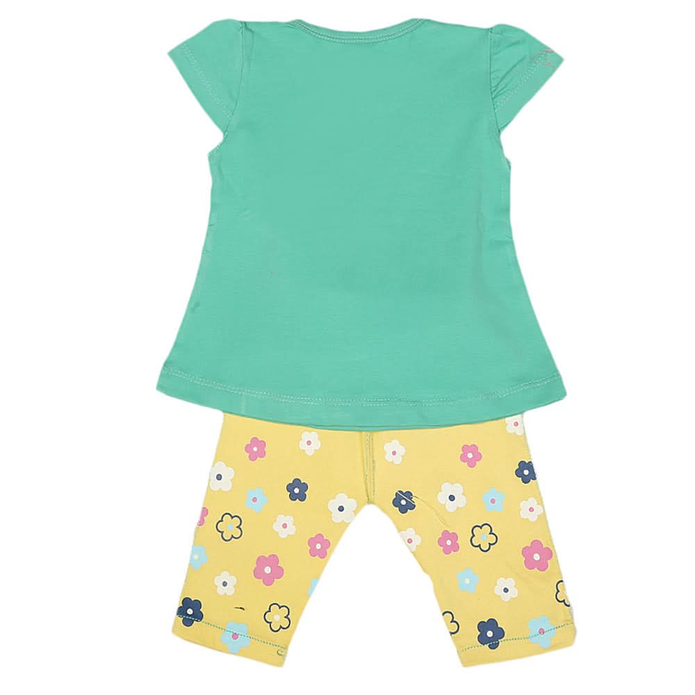 Girls Lycra Suit - Green, Kids, Girls Sets And Suits, Chase Value, Chase Value