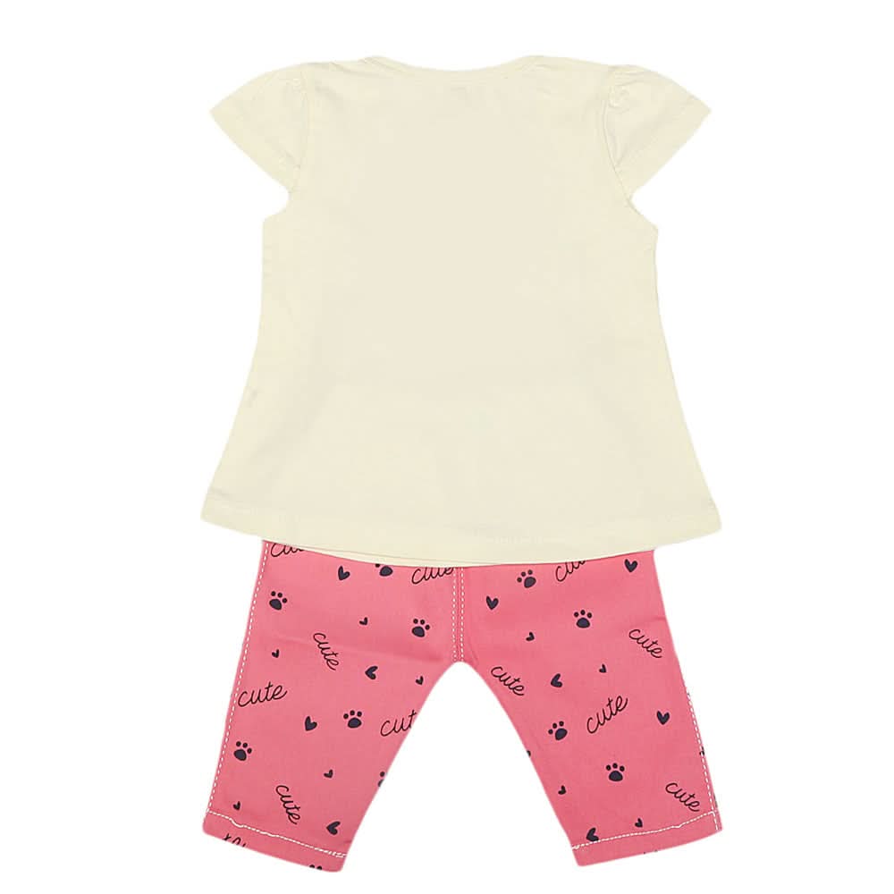 Girls Lycra Suit - Cream, Kids, Girls Sets And Suits, Chase Value, Chase Value