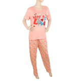 Women's Night Suit - Peach, Women, Night Suit, Chase Value, Chase Value