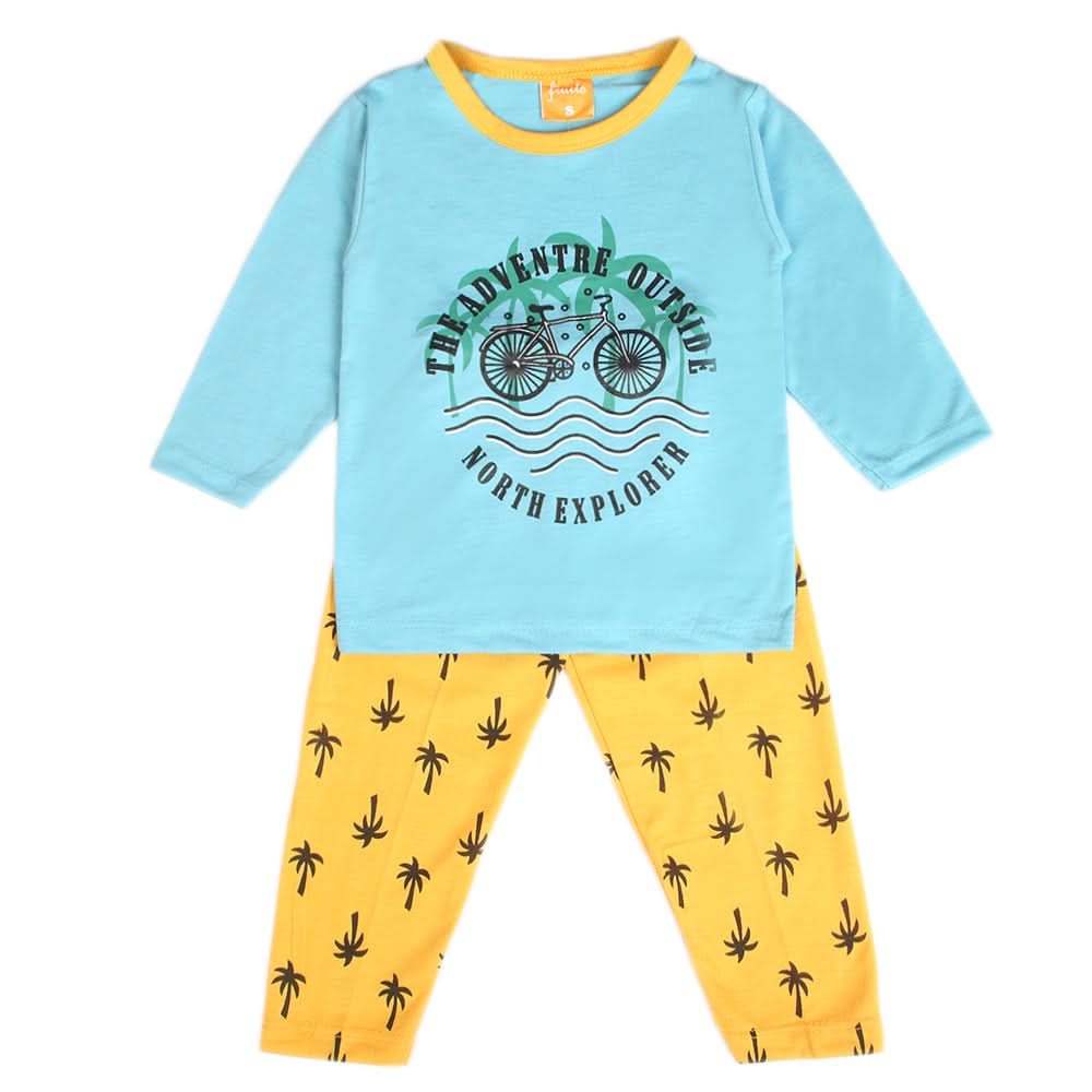 Boys Full Sleeves Suit - Blue, Boys Sets & Suits, Chase Value, Chase Value