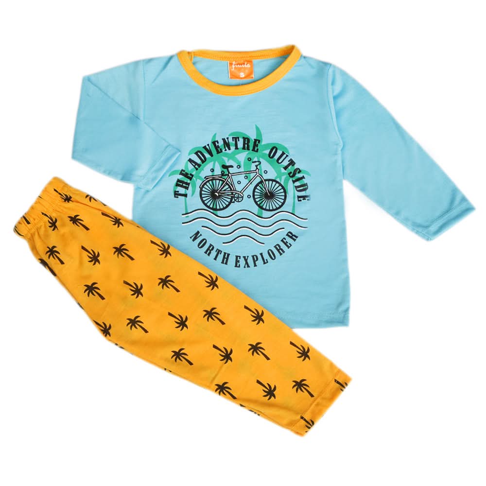 Boys Full Sleeves Suit - Blue, Boys Sets & Suits, Chase Value, Chase Value