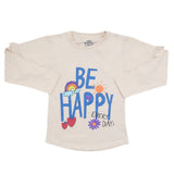 Girls Full Sleeves Jersey T-Shirt - Fawn, Kids, Girls T-Shirts, Chase Value, Chase Value