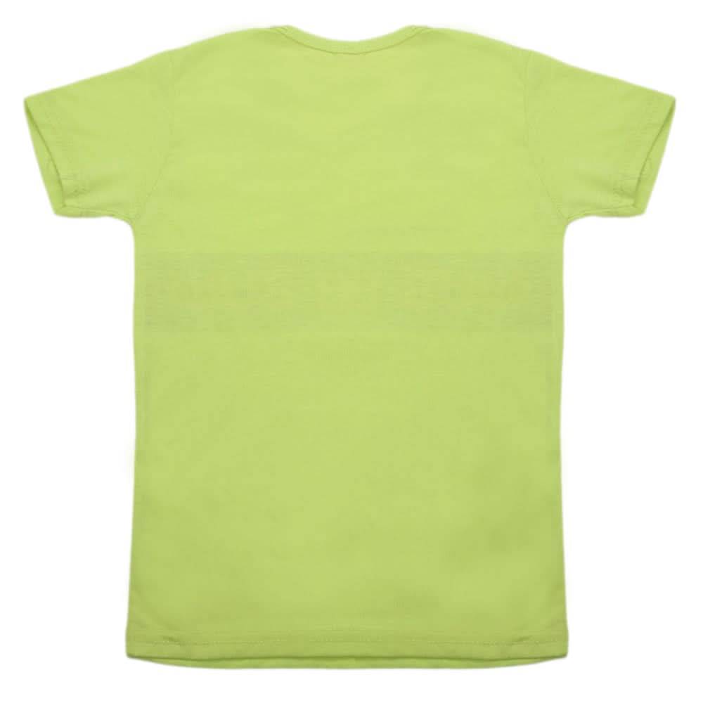 Boys Half Sleeves T-Shirt - Light Green, Kids, Boys T-Shirts, Chase Value, Chase Value