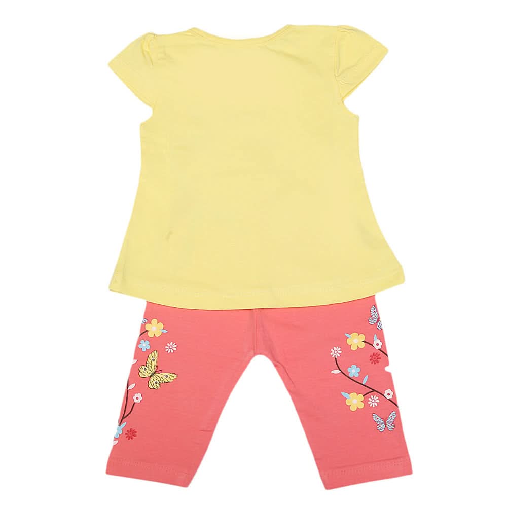 Girls Lycra Suit - Yellow, Kids, Girls Sets And Suits, Chase Value, Chase Value