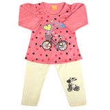Girls Full Sleeves Suit - Dark Pink, Girls Suits, Chase Value, Chase Value