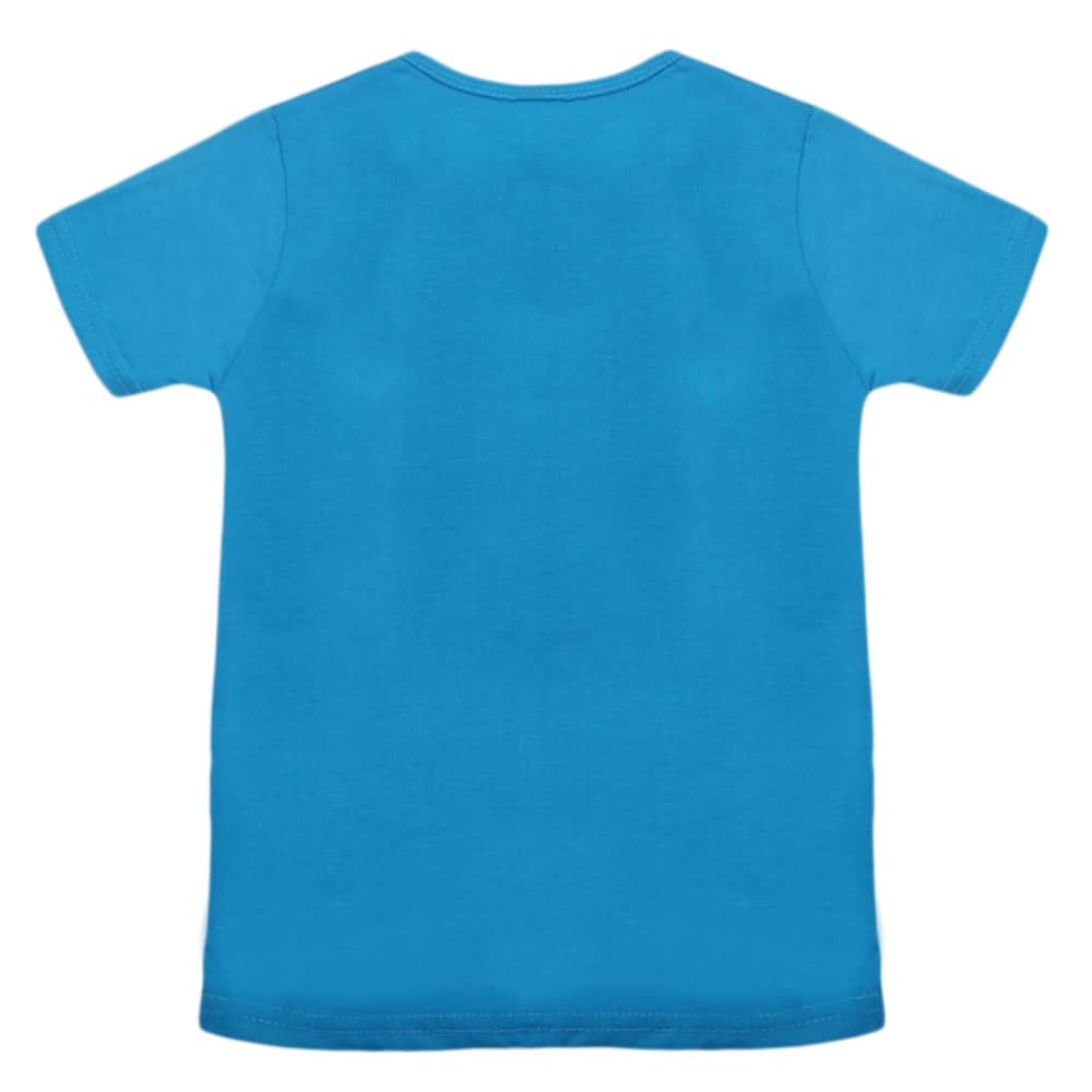 Boys Half Sleeves T-Shirt - Blue, Kids, Boys T-Shirts, Chase Value, Chase Value