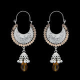 Women's Earring - Silver-Mustard, Women, Earrings & Tops, Chase Value, Chase Value