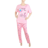 Women's Night Suit - Light Pink, Women, Night Suit, Chase Value, Chase Value