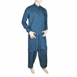 Fancy Shalwar Suit For Men - Steel Blue, Men, Shalwar Kameez, Chase Value, Chase Value
