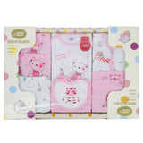 Newborn Gift Set 10Pcs - Pink, Kids, Newborn Boys Sets And Suits, Chase Value, Chase Value