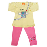 Girls Full Sleeves Suit - Lemon, Girls Suits, Chase Value, Chase Value