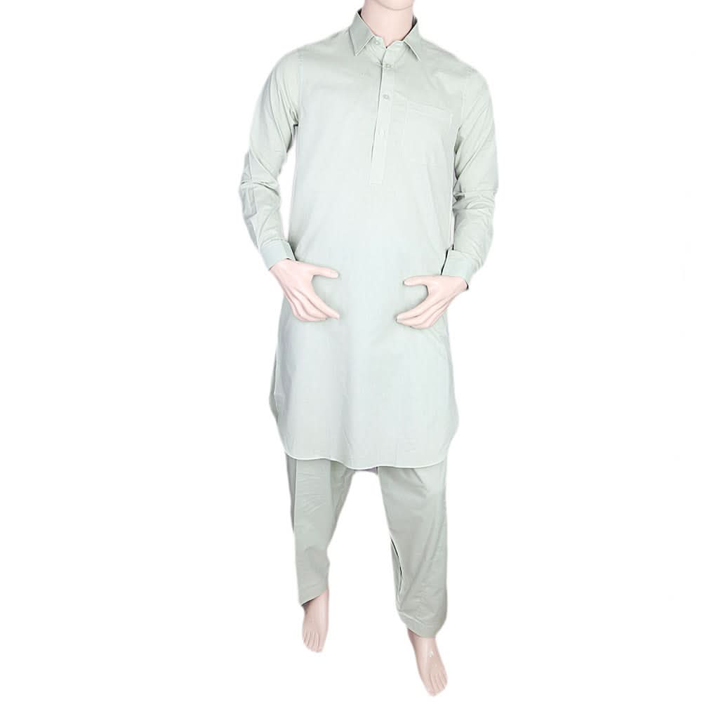 Shalwar Suit For Men - Light Green, Men, Shalwar Kameez, Chase Value, Chase Value