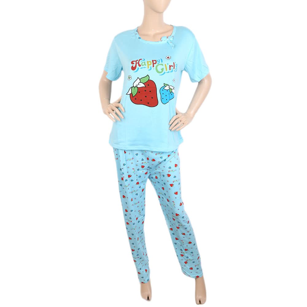 Women's Night Suit - Blue, Women, Night Suit, Chase Value, Chase Value