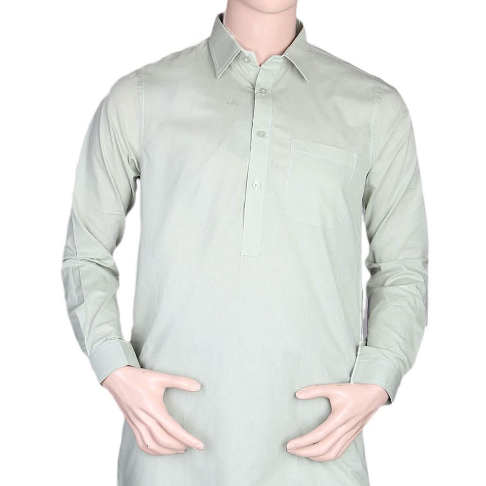 Shalwar Suit For Men - Light Green, Men, Shalwar Kameez, Chase Value, Chase Value