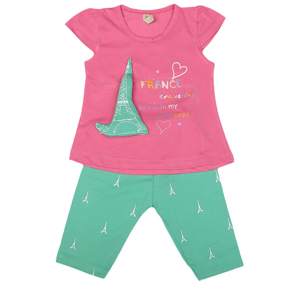 Girls Lycra Suit - Pink, Kids, Girls Sets And Suits, Chase Value, Chase Value