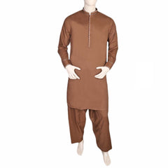 Fancy Shalwar Suit For Men - Brown, Men, Shalwar Kameez, Chase Value, Chase Value