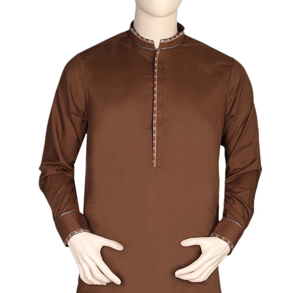 Fancy Shalwar Suit For Men - Brown, Men, Shalwar Kameez, Chase Value, Chase Value