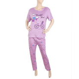 Women's Night Suit - Purple, Women, Night Suit, Chase Value, Chase Value