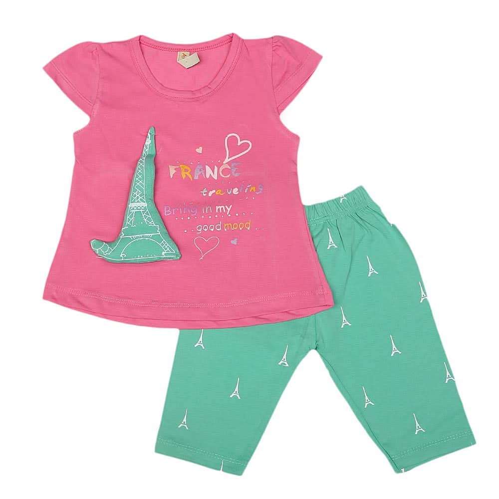 Girls Lycra Suit - Pink, Kids, Girls Sets And Suits, Chase Value, Chase Value