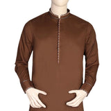 Fancy Shalwar Suit For Men - Brown, Men, Shalwar Kameez, Chase Value, Chase Value