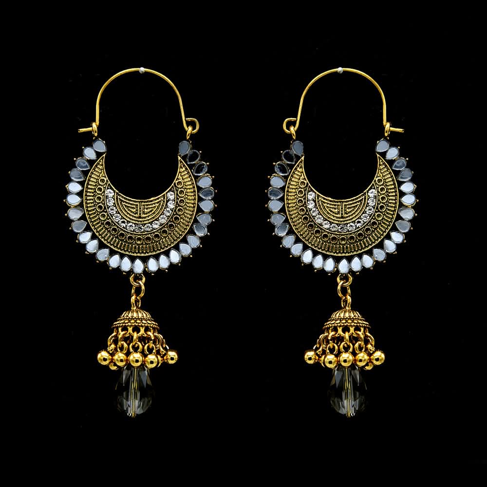 Women's Earring - Golden, Women, Earrings & Tops, Chase Value, Chase Value