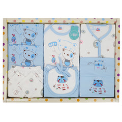 Newborn Gift Set 10Pcs - Blue, Kids, New Born Boys Sets And Suits, Chase Value, Chase Value
