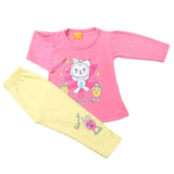 Girls Full Sleeves Suit - Dark Pink, Girls Suits, Chase Value, Chase Value