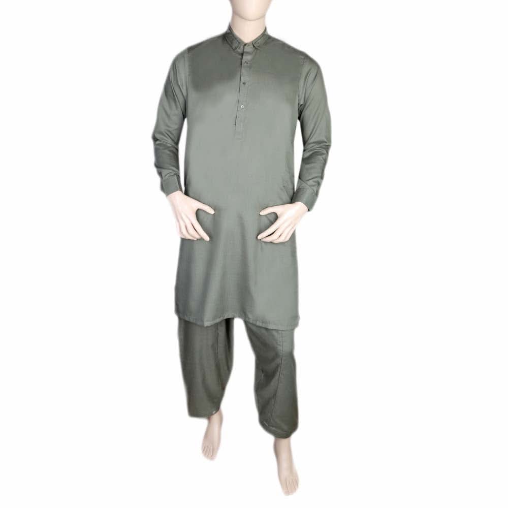 Fancy Shalwar Suit For Men - Green, Men, Shalwar Kameez, Chase Value, Chase Value