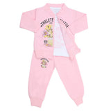 Girls Terry Pajama Suit 1054 Pink - A, Kids, Girls Sets And Suits, Chase Value, Chase Value