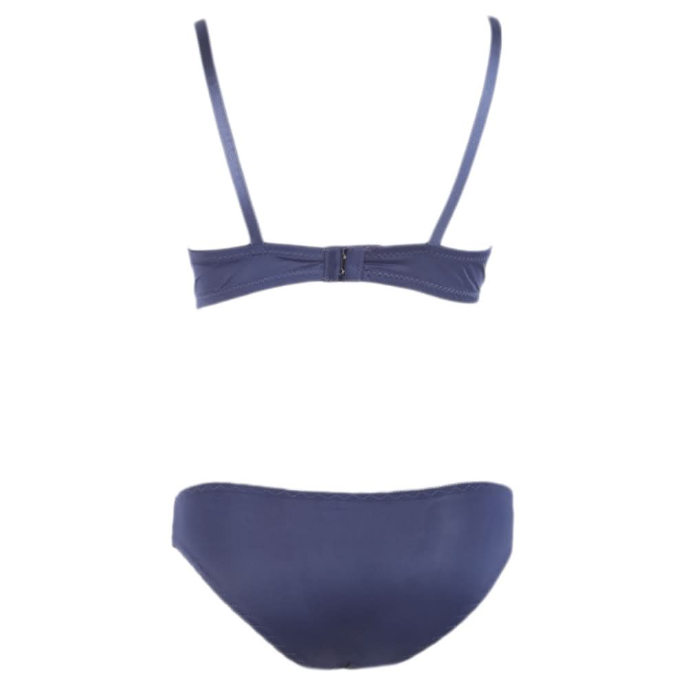 Women's Foam Bra & Panty Set - Navy blue, Women, Bra And Panty Sets, Chase Value, Chase Value