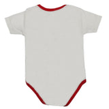 Newborn Boys Short Leg Romper - White, Kids, Newborn Boys Rompers, Chase Value, Chase Value