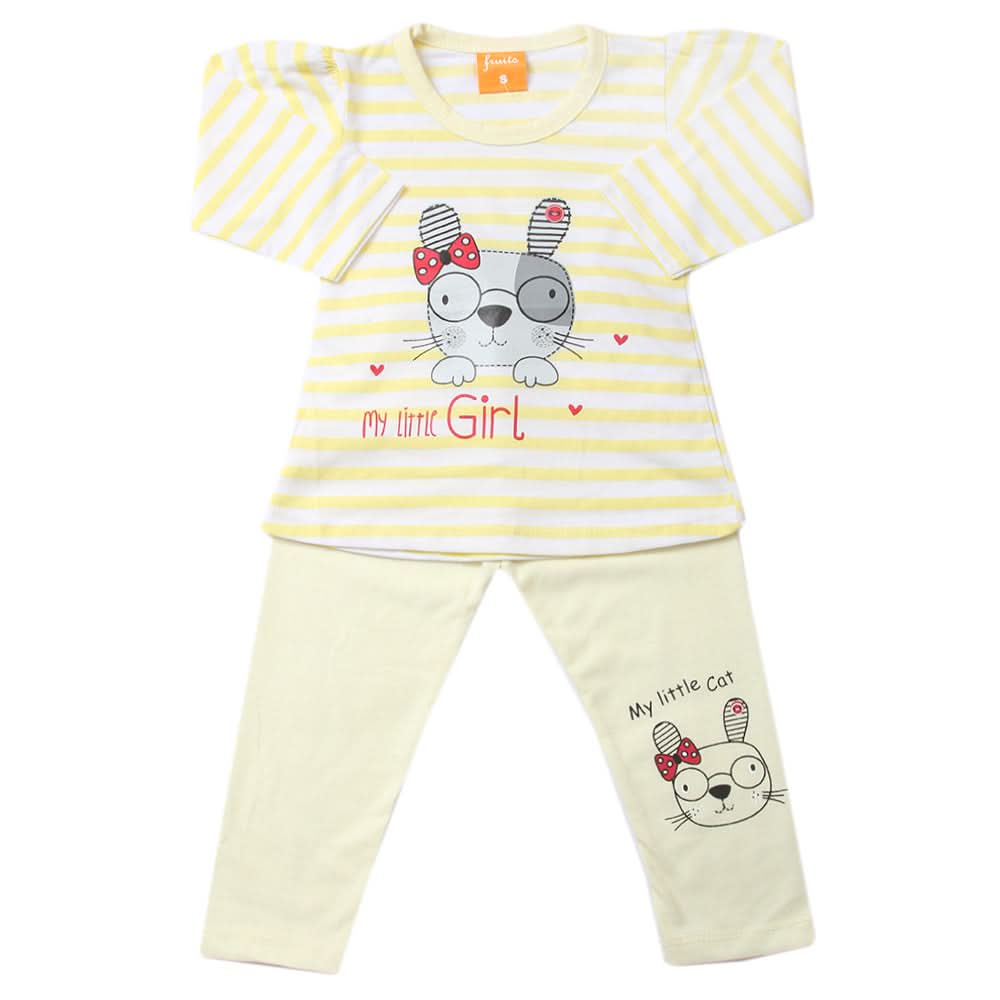 Girls Full Sleeves Suit - Lemon, Girls Suits, Chase Value, Chase Value