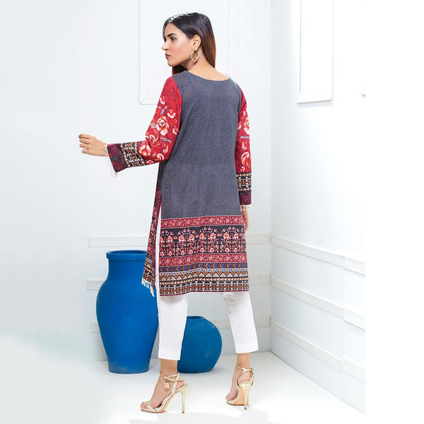 Eminent Digital Printed Khaddar Unstitched Winter Kurti 02, Women, Unstitched Kurti, Eminent, Chase Value