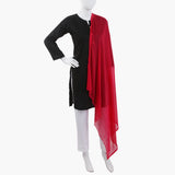 Women's Plain Chiffon Dupatta - Pink, Women Dupatta, Chase Value, Chase Value
