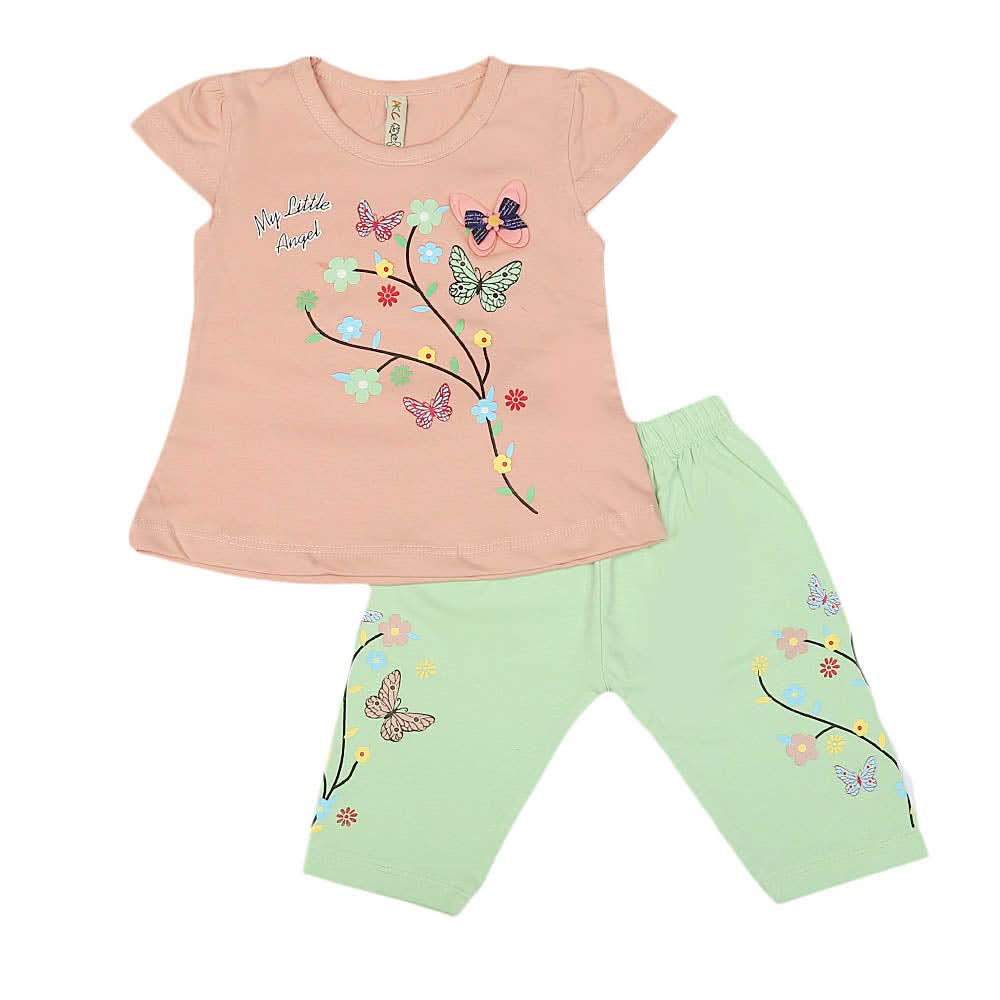 Girls Lycra Suit - Pink, Kids, Girls Sets And Suits, Chase Value, Chase Value