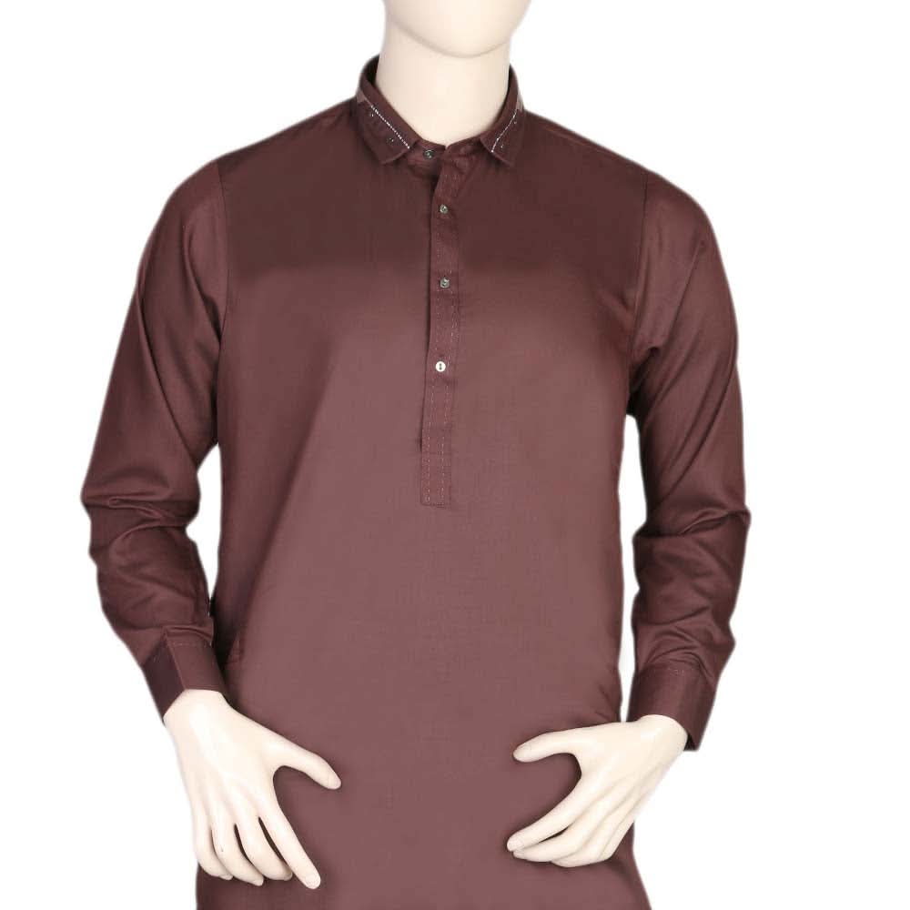 Fancy Shalwar Suit For Men - Maroon, Men, Shalwar Kameez, Chase Value, Chase Value