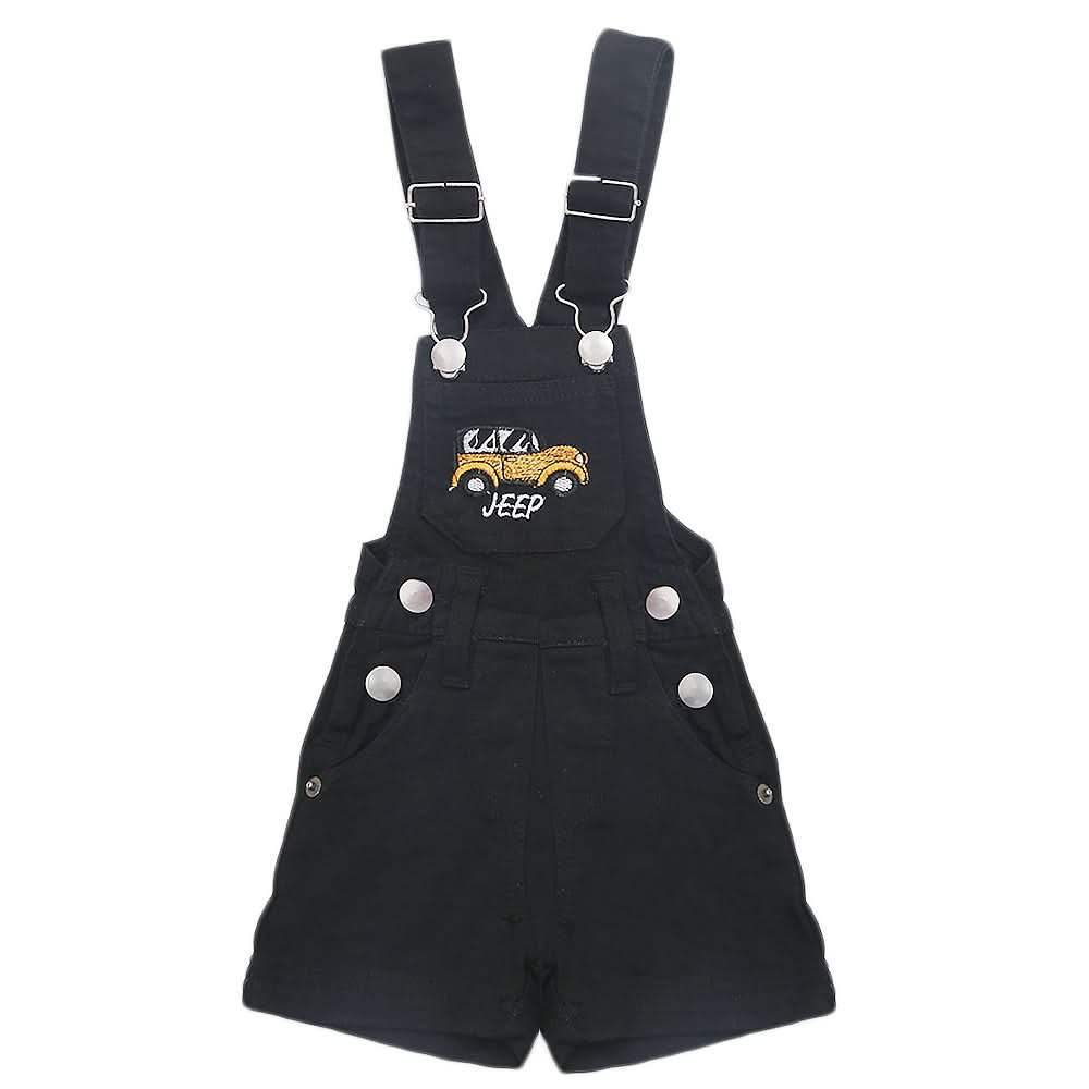 Boys Denim Dungaree - Black, Kids, Boys Shorts, Chase Value, Chase Value