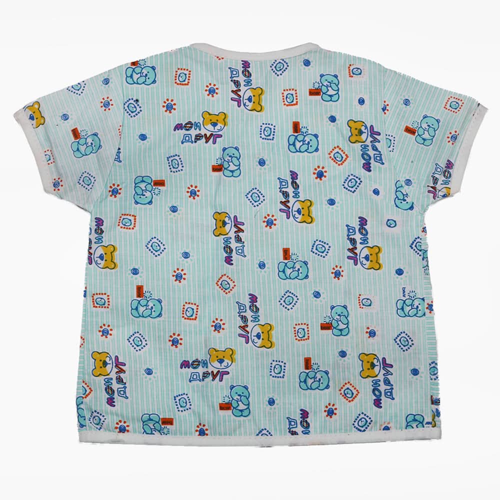 Newborn Jhabla - Cyan, Kids, New Born Boys Sets And Suits, Chase Value, Chase Value