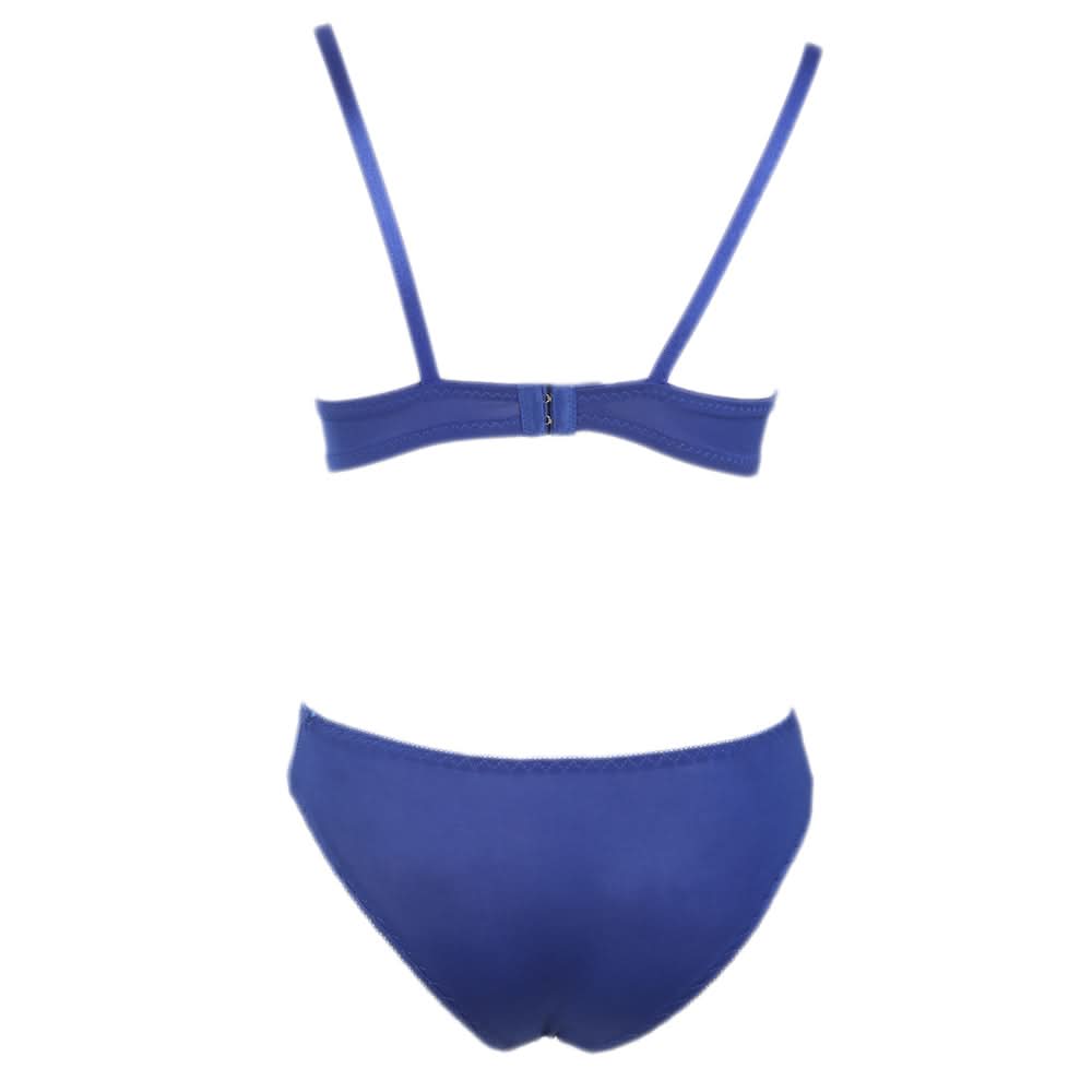 Women's Foam Bra & Panty Set - Royal Blue, Women, Bra And Panty Sets, Chase Value, Chase Value