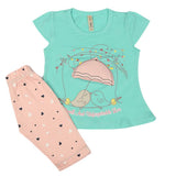 Girls Lycra Suit - Sea Green, Kids, Girls Sets And Suits, Chase Value, Chase Value