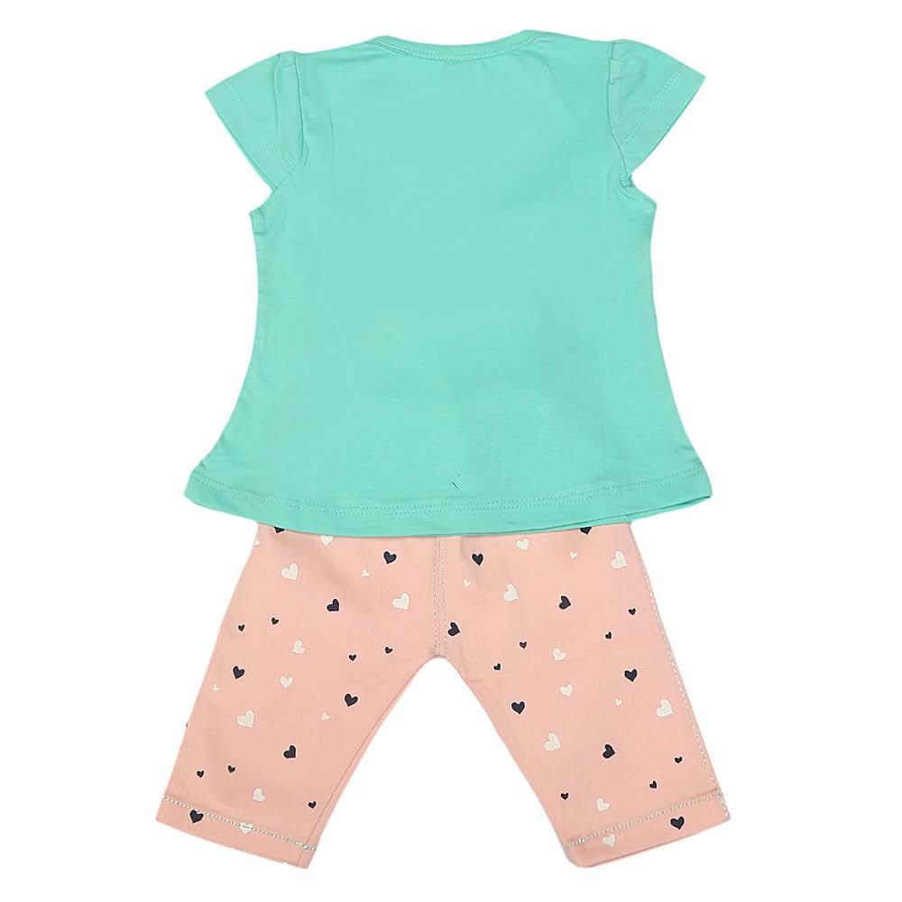 Girls Lycra Suit - Sea Green, Kids, Girls Sets And Suits, Chase Value, Chase Value