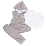 Newborn Girls Full Sleeve Suit (357) - Grey, Kids, NB Girls Sets And Suits, Chase Value, Chase Value