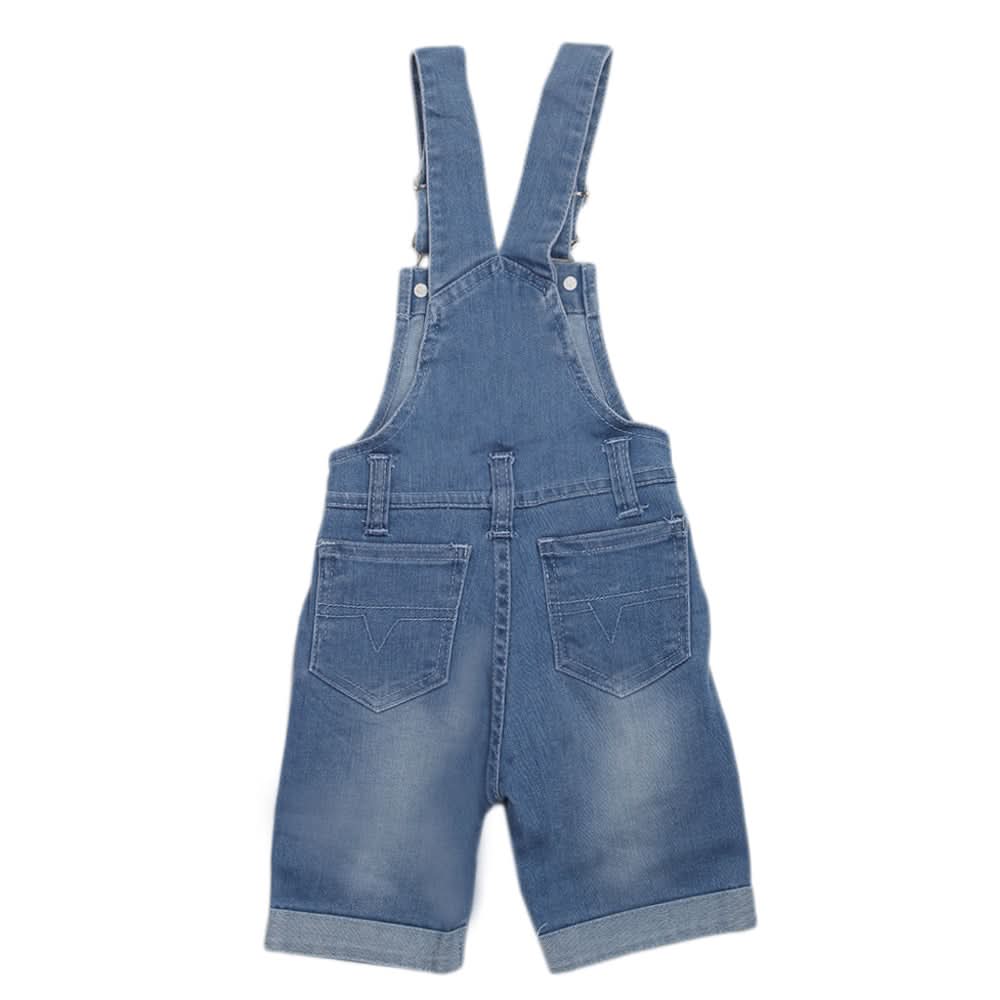 Boys Denim Dungaree - Denim Blue, Kids, Boys Shorts, Chase Value, Chase Value