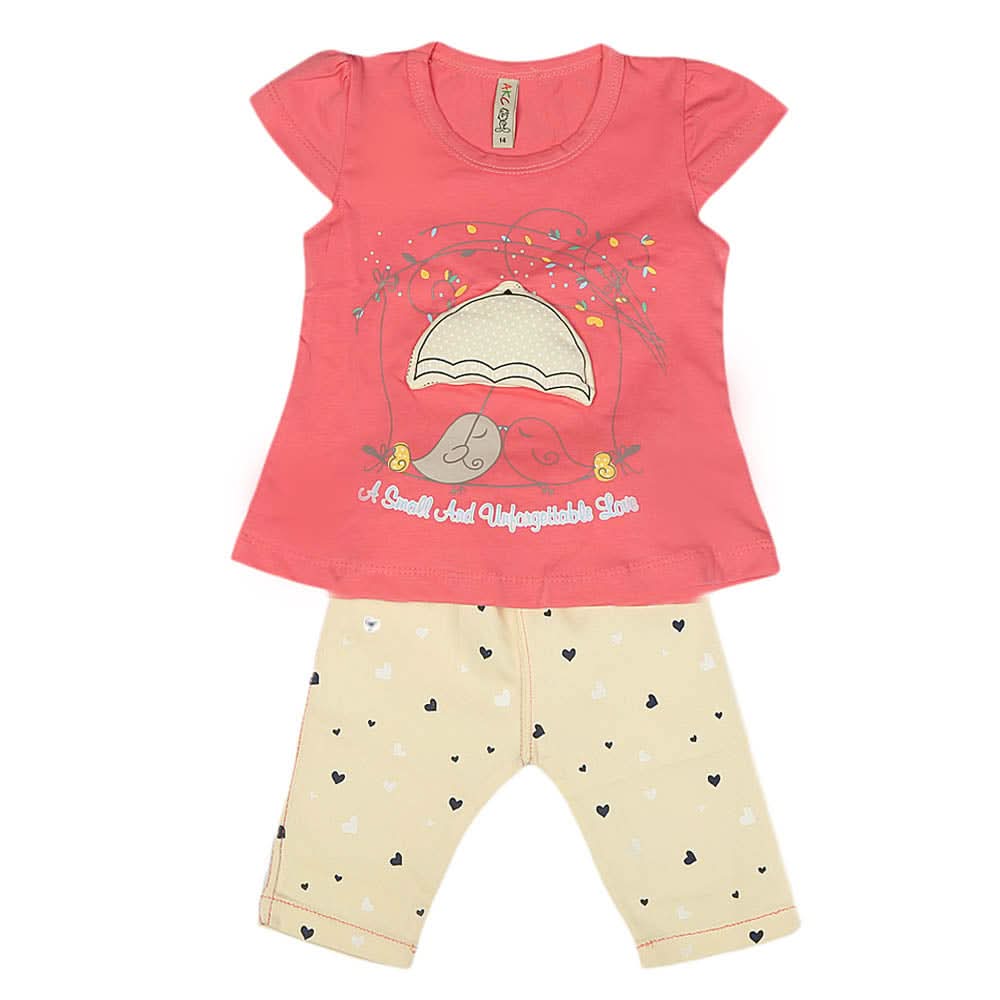 Girls Lycra Suit - Dark Pink, Kids, Girls Sets And Suits, Chase Value, Chase Value