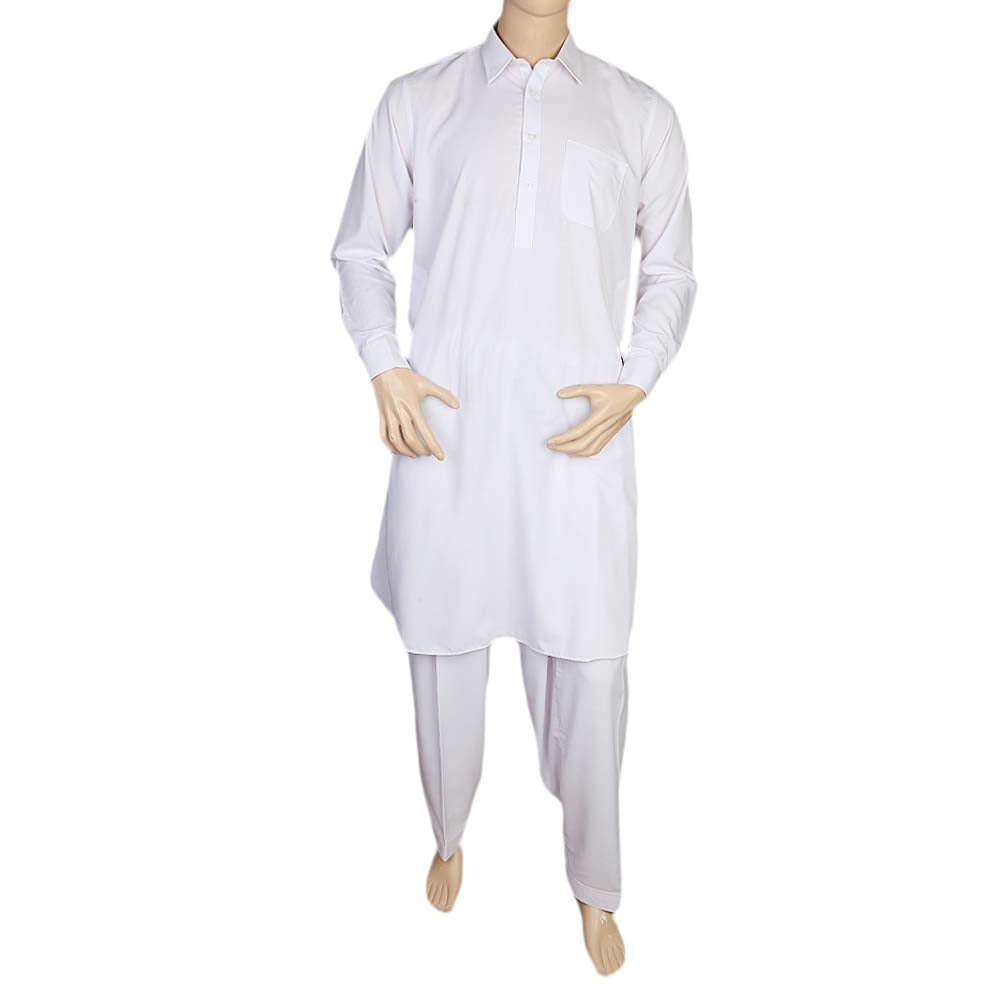 Eminent Kameez Shalwar For Men - White, Men, Shalwar Kameez, Chase Value, Chase Value